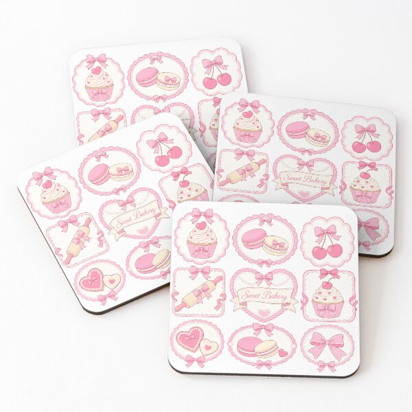 Item preview, Pastel Collage Sweet Bakery Artwork designed and sold by QuirkyCloud Designs.