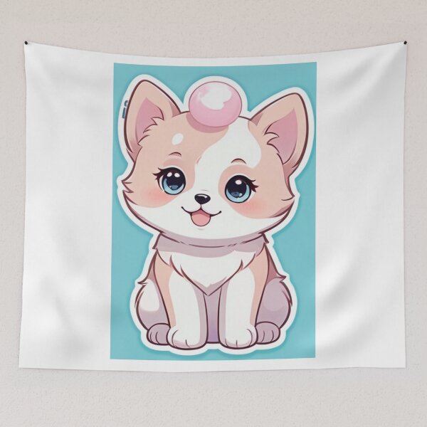 Item preview, Art - Chibi Kitten, Disney Inspired Illustration designed and sold by World-Pets.