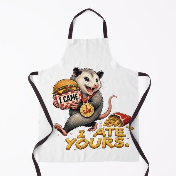 Item preview, Funny Opossum Fast Food Lover Gift Idea designed and sold by Gentlestate.