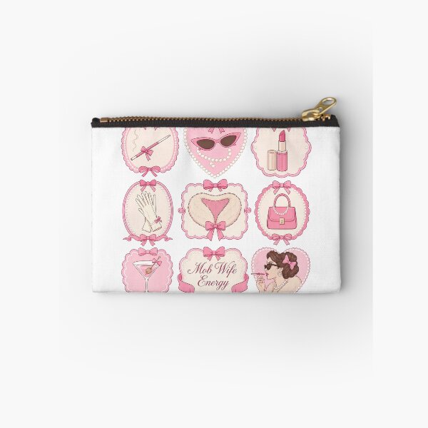 Item preview, Pastel Collage Mob Wife Energy Artwork designed and sold by QuirkyCloud Designs.