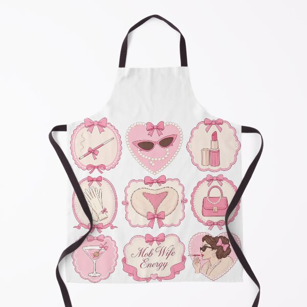 Item preview, Pastel Collage Mob Wife Energy Artwork designed and sold by QuirkyCloud Designs.