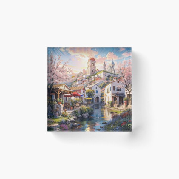 Item preview, Flowery city designed and sold by ZeusGallery.