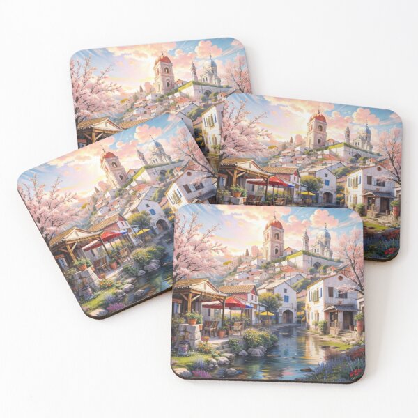 Item preview, Flowery city designed and sold by ZeusGallery.