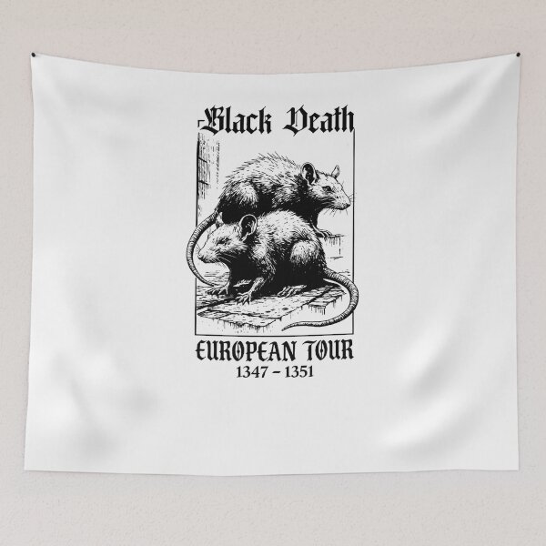 Item preview, Black Death European Tour 1347- 1351 designed and sold by fresh-sole-co.