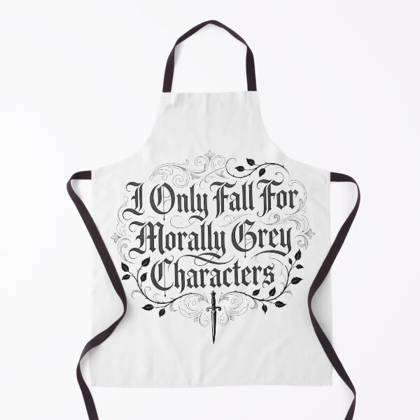 Item preview, I Only Fall For Morally Grey Characters Dark Romance Booktok Trope designed and sold by WorldShop17.