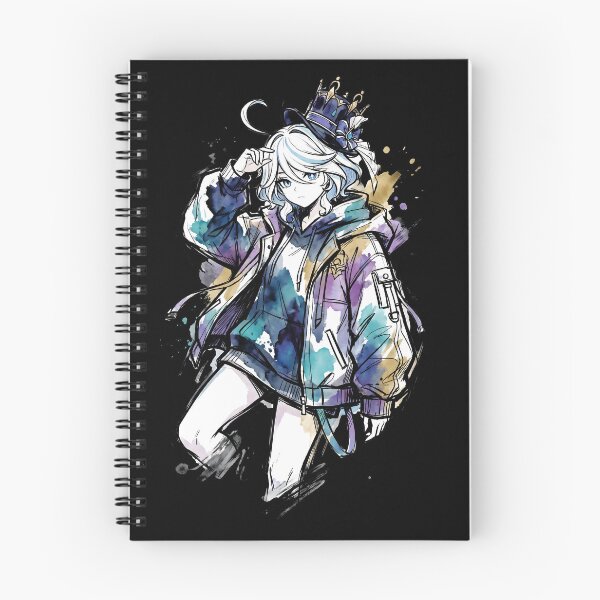 Item preview, Furina Genshin Impact Ink Gaming Graphic Tee designed and sold by Senpaiwaves.