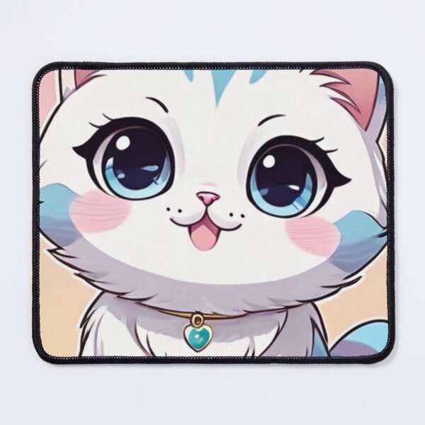 Item preview, Art - Cute Kitten Illustration, Japanese Kawaii Aesthetic designed and sold by World-Pets.