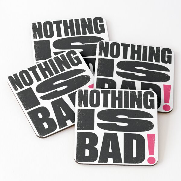 Item preview, Nothing Is Bad Bold Vintage Typography designed and sold by ByTiti.