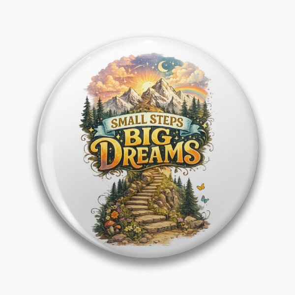 Item preview, Small Steps, Big Dreams – Summit Journey designed and sold by Funky Fable studio.