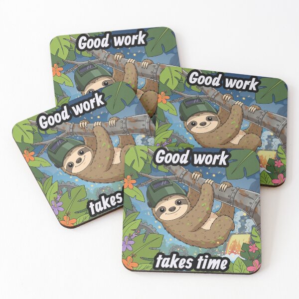 Item preview, Good work takes time designed and sold by AnonimusDesigns.