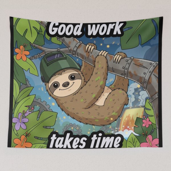 Item preview, Good work takes time designed and sold by AnonimusDesigns.