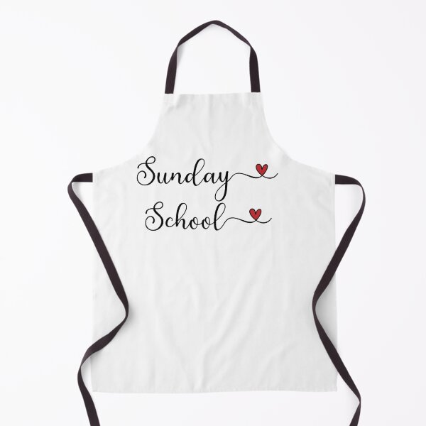 Item preview, Sunday School Typography with a Heart designed and sold by Pferdefreundin.