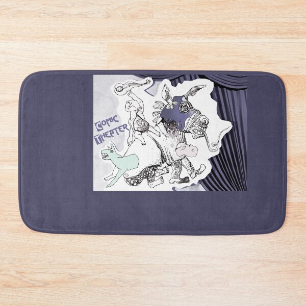 Item preview, Comic Theater With Circus Horse, Clowns, Dog, Singer (Drawing by ACCI)  designed and sold by VanyssaGraphics.