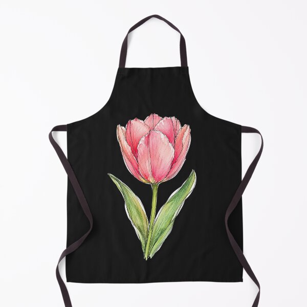 Item preview, Minimal Tulip Botanical Watercolor designed and sold by ColorSplash123.