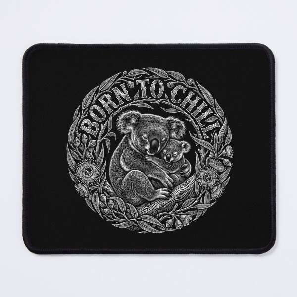 Item preview, Koala born to chill designed and sold by JVFotoArt.