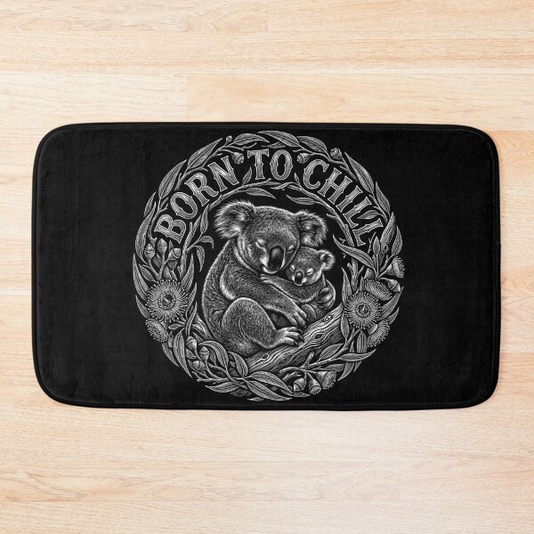 Item preview, Koala born to chill designed and sold by JVFotoArt.