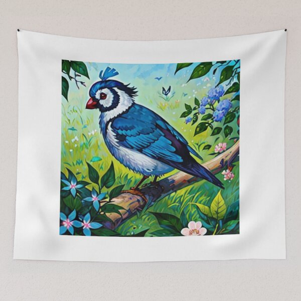 Item preview, Formosa blue magpie designed and sold by ZeusGallery.