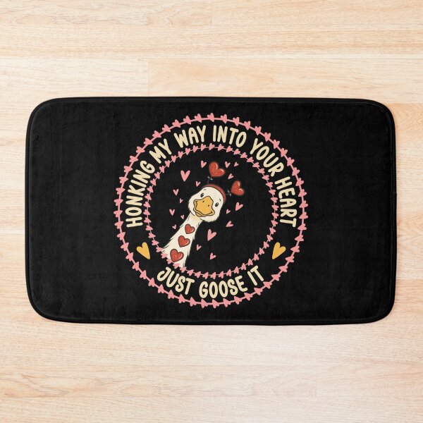 Item preview, Honking My Way Into Your Heart Just Goose It - Cute Valentine Goose Pun designed and sold by the-Z3nith.