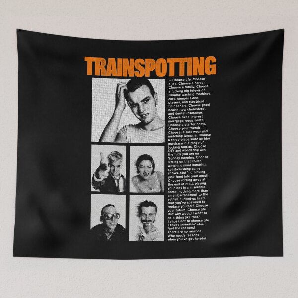 Item preview, Trainspotting Movie designed and sold by AkhiFaces.