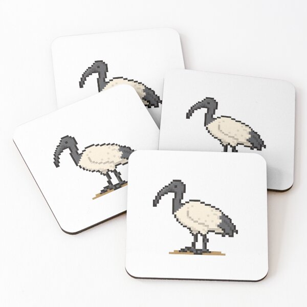 Item preview, Cute Pixel Art Bin Chicken - Retro 8-Bit Wildlife Design designed and sold by SLGA-Designs.