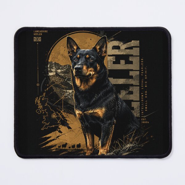Item preview, Lancashire Heeler Heritage Adventure Illustration designed and sold by Abidel.
