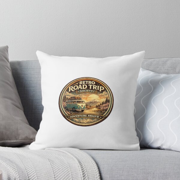 Item preview, Retro Road Trip Society designed and sold by PeterPunkt.