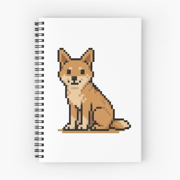 Item preview, Cute Pixel Art Dingo - Retro 8-Bit Wildlife Design designed and sold by SLGA-Designs.