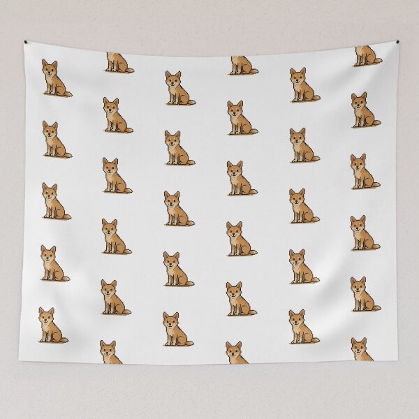 Item preview, Cute Pixel Art Dingo - Retro 8-Bit Wildlife Design designed and sold by SLGA-Designs.