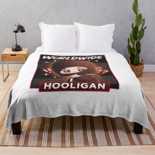 Item preview, Comfort Colors Worldwide Hooligan Shirt, Chibi Hoolijin Music Shirt, KPop 2026 Bangtan Boys Tour Shirt designed and sold by BerryHand.