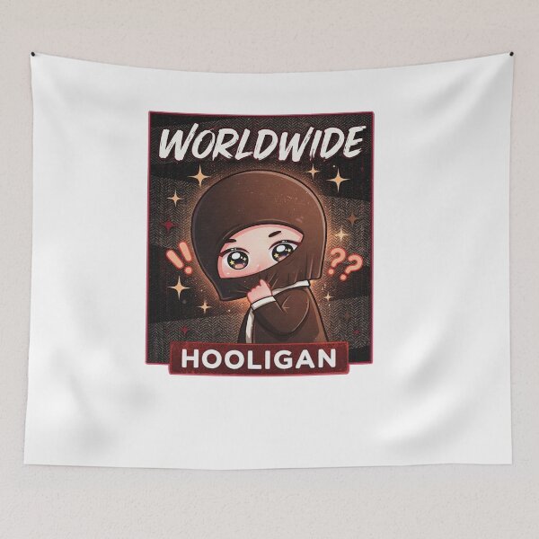 Item preview, Comfort Colors Worldwide Hooligan Shirt, Chibi Hoolijin Music Shirt, KPop 2026 Bangtan Boys Tour Shirt designed and sold by BerryHand.