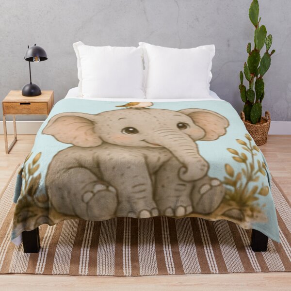 Item preview, Cute Elephant Best Friends designed and sold by MellowMunchkins.
