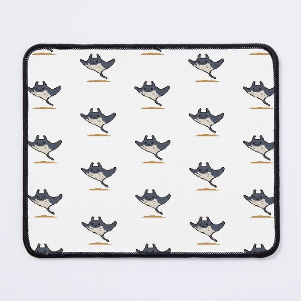 Item preview, Cute Pixel Art Manta Ray - Retro 8-Bit Wildlife Design designed and sold by SLGA-Designs.
