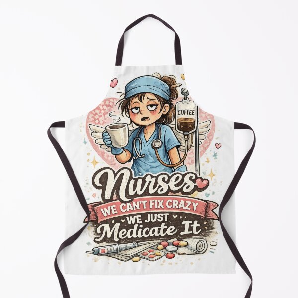 Item preview, Funny Nurse We Can’t Fix Crazy designed and sold by CMA Design Studio.