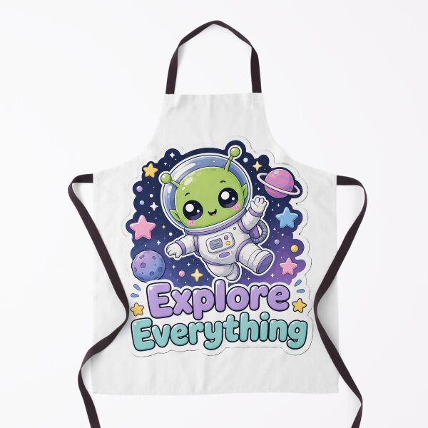 Item preview, Explore Everything Alien Astronaut Sticker designed and sold by Ruamid.