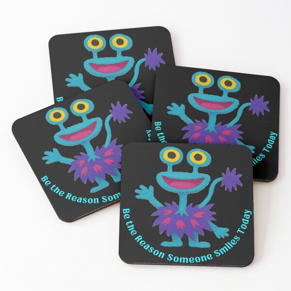 Item preview, Be the Reason Someone Smiles Today - Positive Monster  designed and sold by PatykArt.
