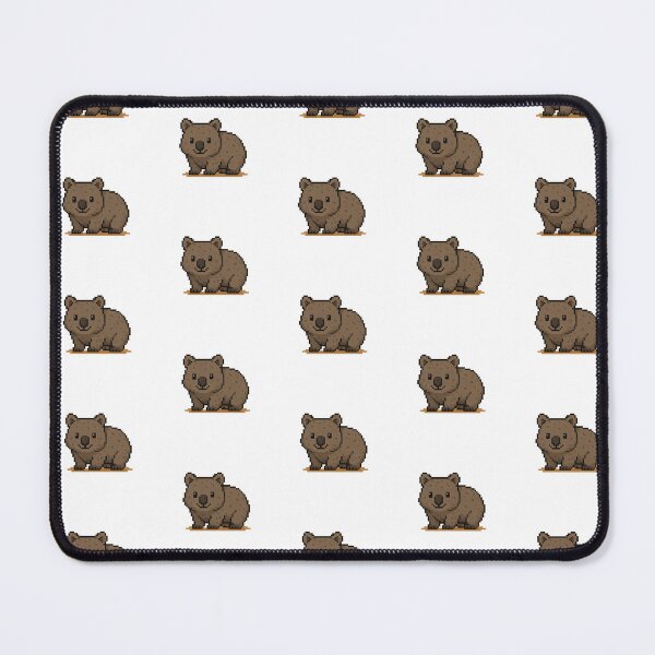 Item preview, Cute Pixel Art Wombat - Retro 8-Bit Wildlife Design designed and sold by SLGA-Designs.