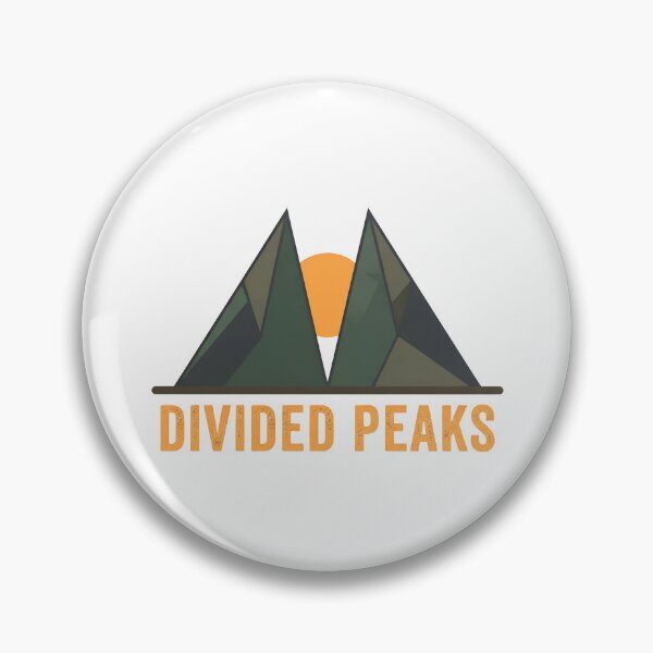 Item preview, DIVIDED PEAKS - Mountain Sunset  designed and sold by Zazz Lee.