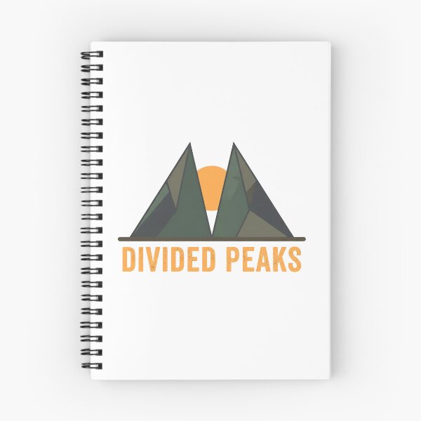 Item preview, DIVIDED PEAKS - Mountain Sunset  designed and sold by Zazz Lee.