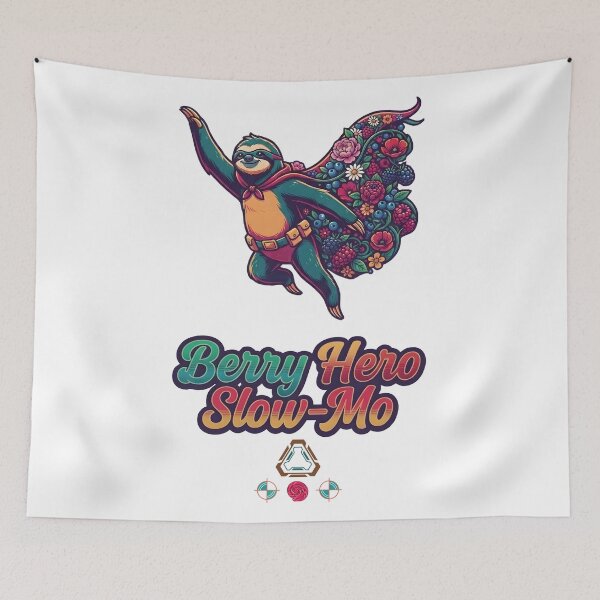 Item preview, Berry Hero Slow-Mo designed and sold by m-yoga-store.