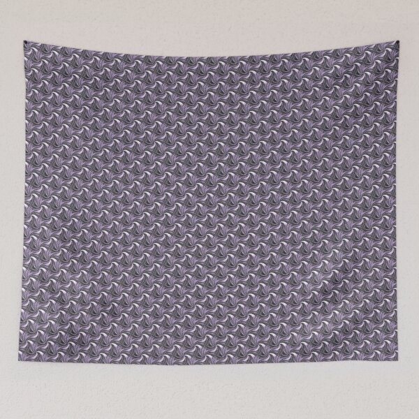 Item preview, Spiral Summer Pinch Pattern in Purple and White designed and sold by Artistestella.