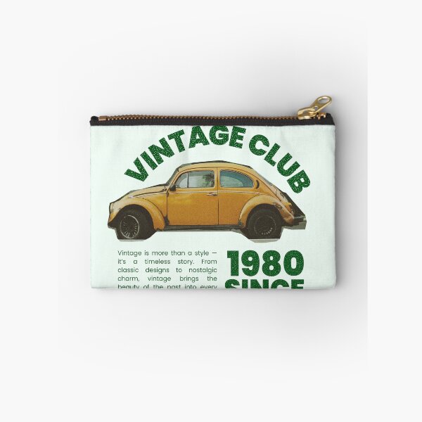 Item preview, Vintage Club Since 1980 – Retro Classic Yellow Car Aesthetic designed and sold by PrimeRacer.