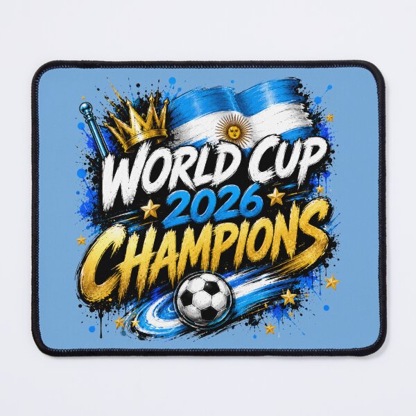 Item preview, Argentina Football Champions 2026 designed and sold by Retro Arabica.