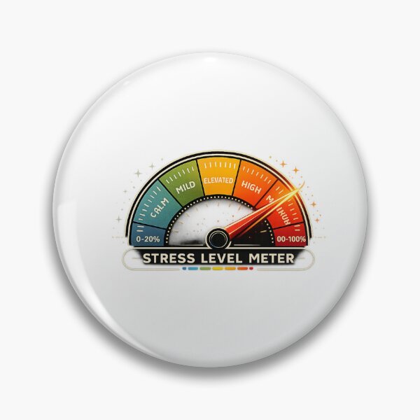 Item preview, Stress Level Meter designed and sold by PeterPunkt.