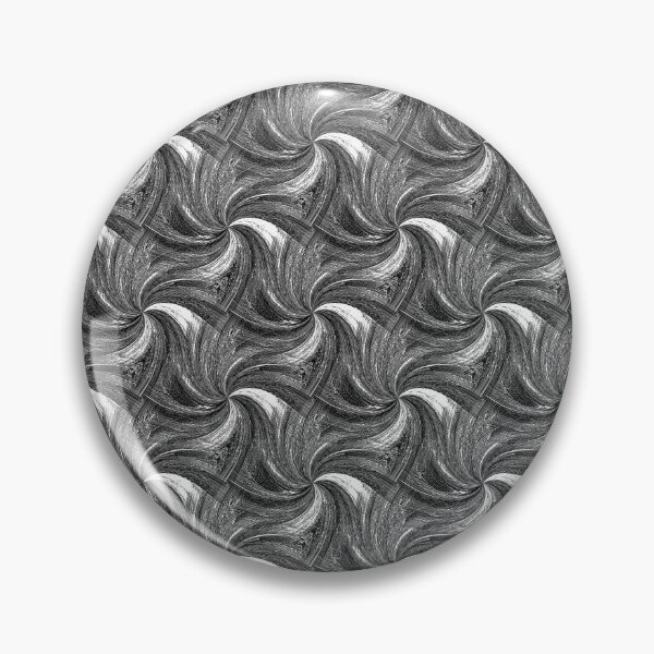 Item preview, Spiral Summer Pinch Pattern in Black designed and sold by Artistestella.