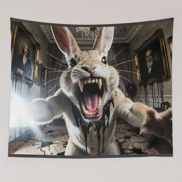 Item preview, The Killer Rabbit: A Nightmare of Destruction designed and sold by VoidVeilStudio.