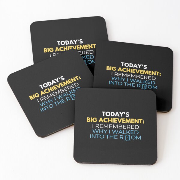 Item preview, Today's Big Achievement – Funny Forgetful Memory Quote T-Shirt designed and sold by TongTang.