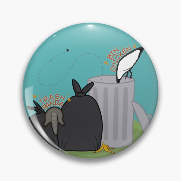 Item preview, Garbage Can Friends designed and sold by OfPaperAndScissors.