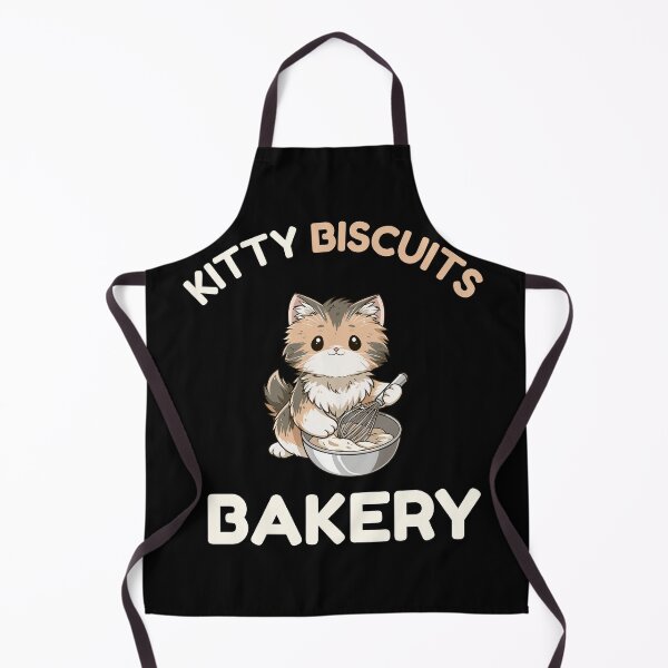Item preview, Kitty Biscuits Bakery Funny Cat Baking Gift For Cat Lovers designed and sold by VectorForge.