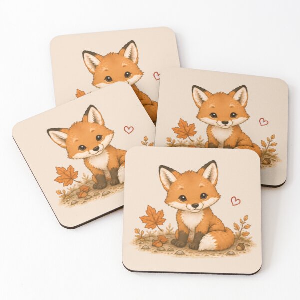 Item preview, Autumn Fox Cub designed and sold by MellowMunchkins.