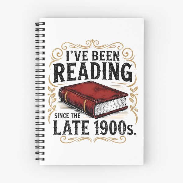Item preview, I've Been Reading Since the Late 1900s  designed and sold by PearlArtss.